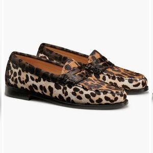NWT WOMENS WHITNEY LEOPARD WEEJUNS LOAFER 9.5